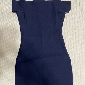 Blue Form Fitting Dress